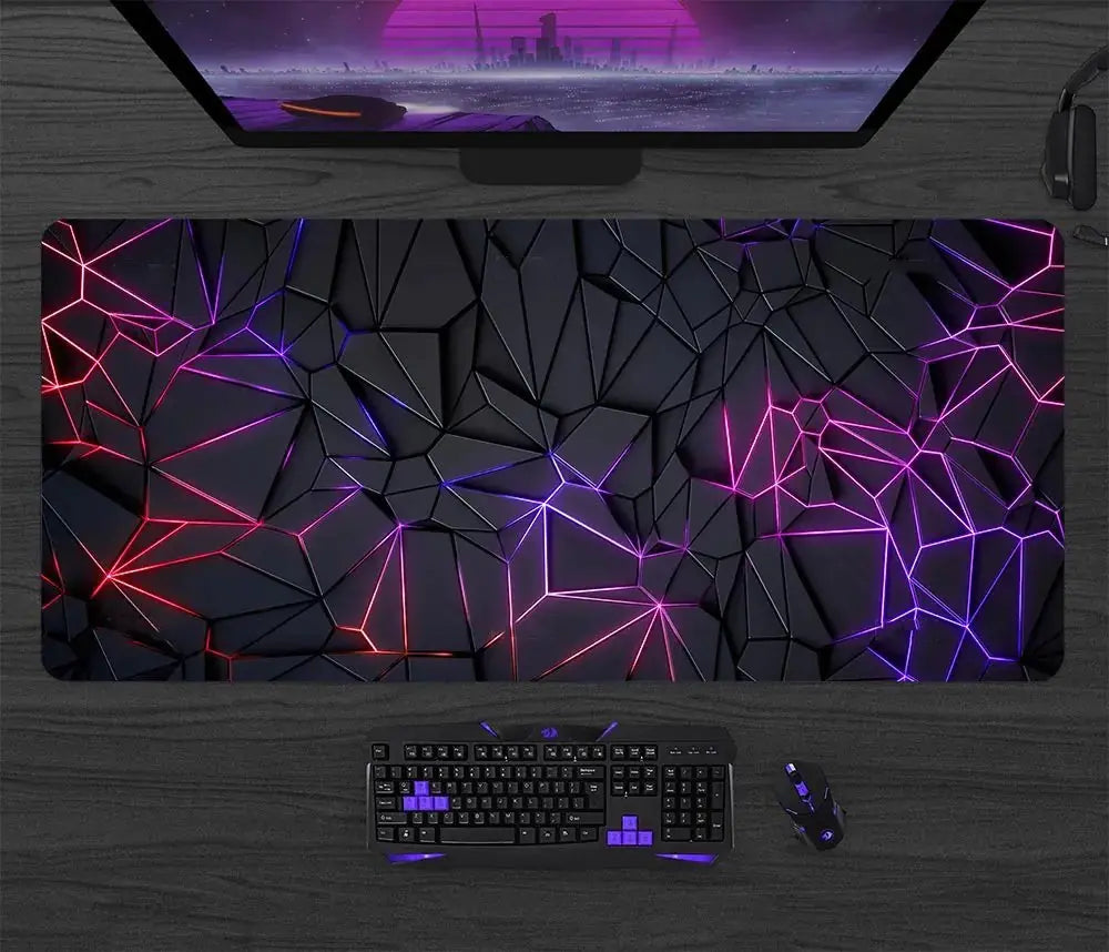 3-D Cracked Mouse Pad