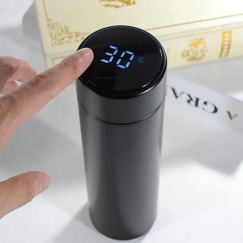 LED Smart Temperature Control Insulated Mug - 500ml Stainless Steel